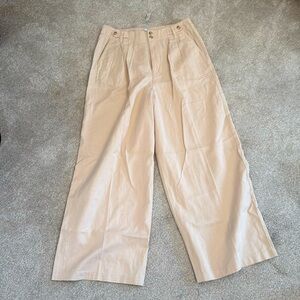 NWT Madewell Harlow wide leg pant